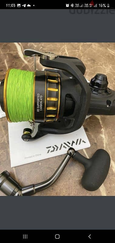 daiwa BG 6500 reelمكنة صيد