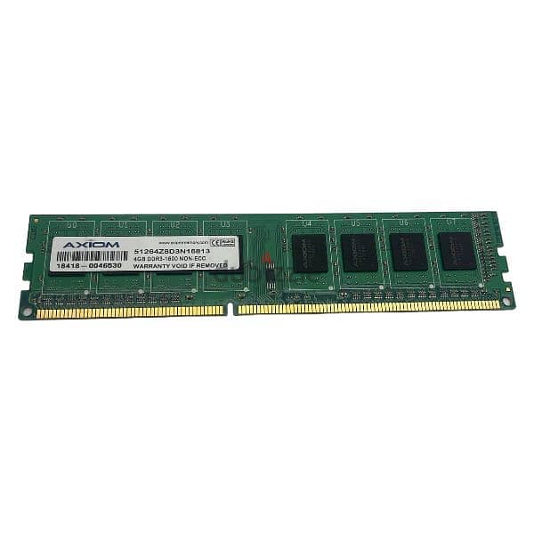 Axiom 4GB DDR3 1600MHz RAM 1