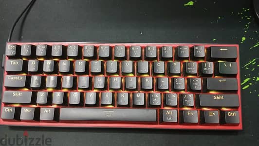 الكيبرود Redragon k617 RGB Re