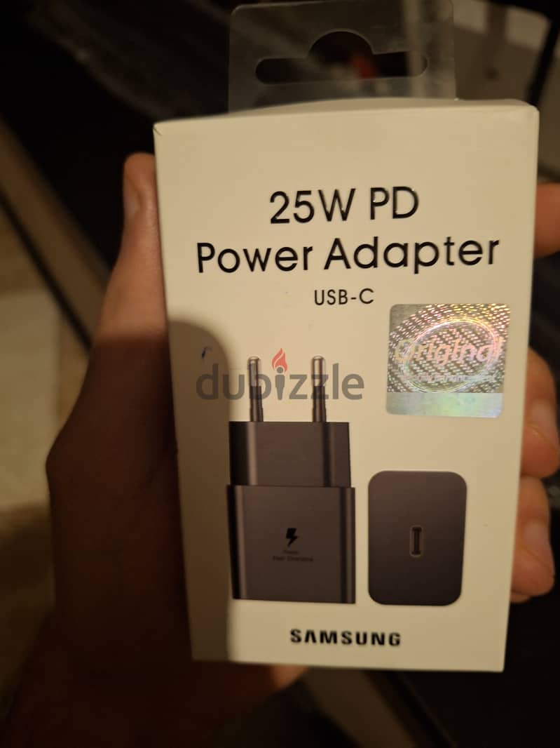 شاحن سامسونج USB C 25Watt 0