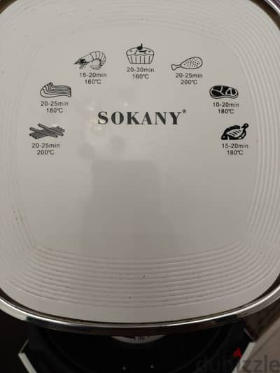 Sokany air fryer 5. L