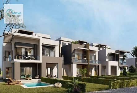 Townhouse immediate delivery in Creek Town Compound, New Cairo