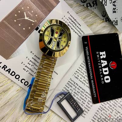 احصل على الفخامة والأناقة بأعلى جودة مع ساعة RADO