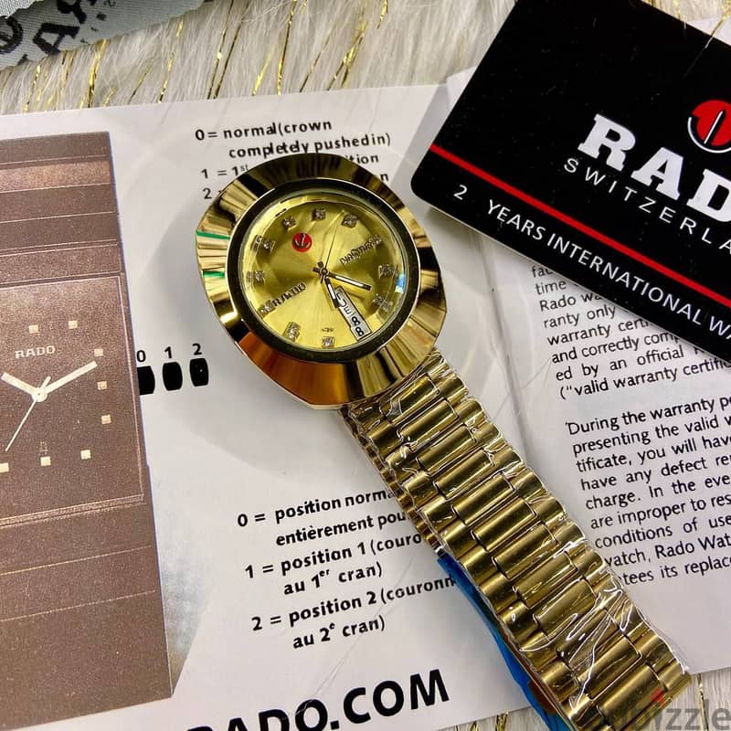 احصل على الفخامة والأناقة بأعلى جودة مع ساعة RADO 1