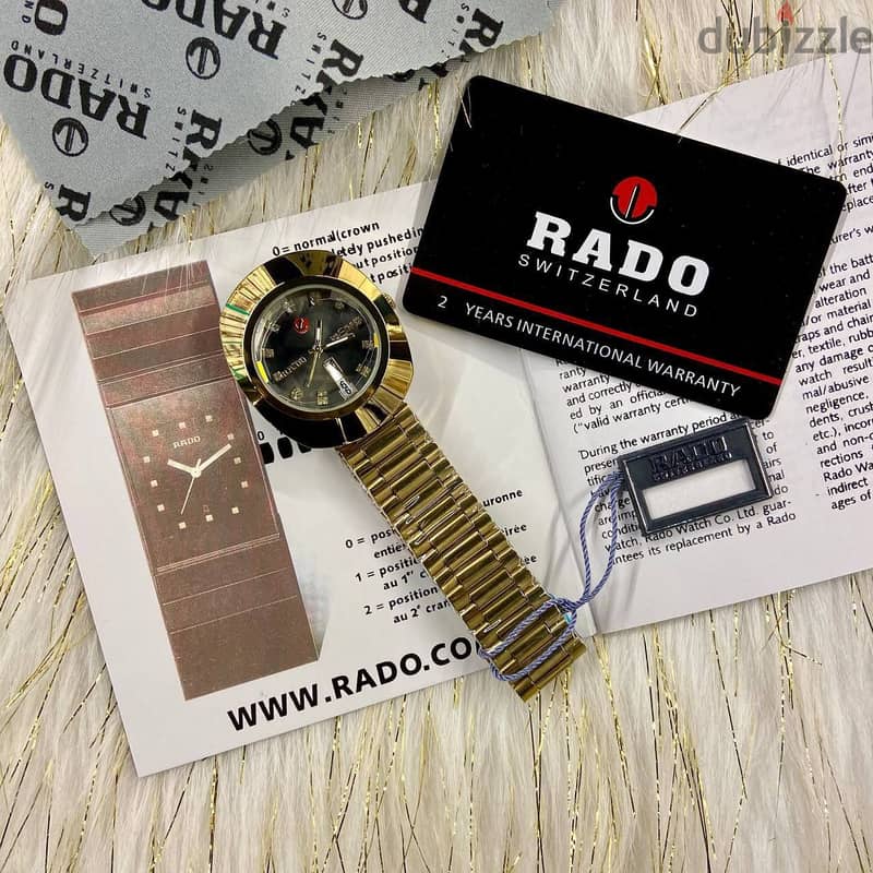 احصل على الفخامة والأناقة بأعلى جودة مع ساعة RADO 3