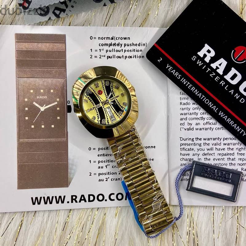 احصل على الفخامة والأناقة بأعلى جودة مع ساعة RADO 5