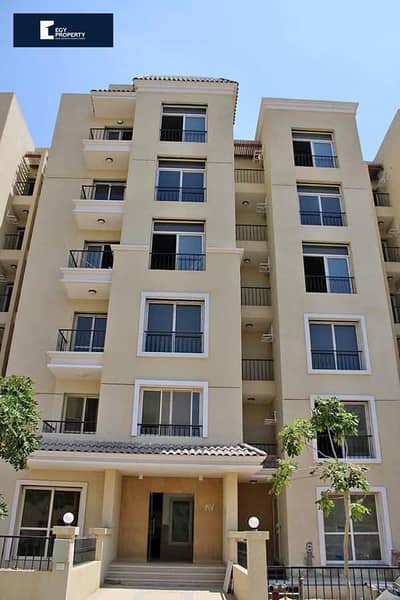 Apartment For Sale 137m Garden View With Prime Location And Ready To Move In Sarai New Cairo Own Now!!