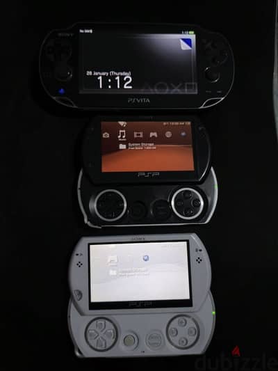 PlayStation3 + Psvita + 2 psp like new كلمني ومش هنختلف