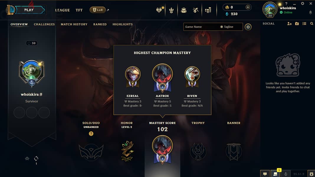 account EUNE league of legends level 30 for boosting 0