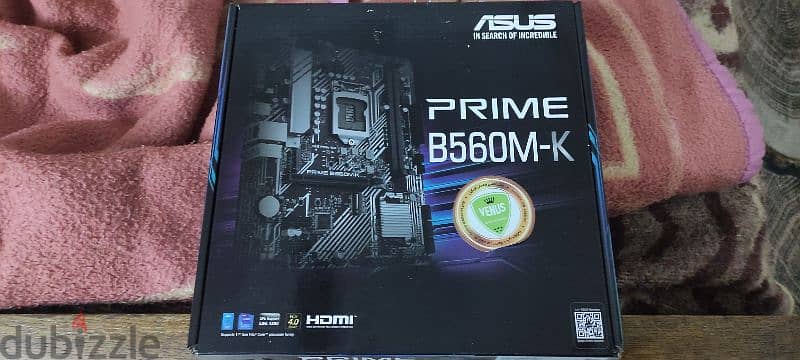 asus prime b560m-k  +  intel i5 10400f 0