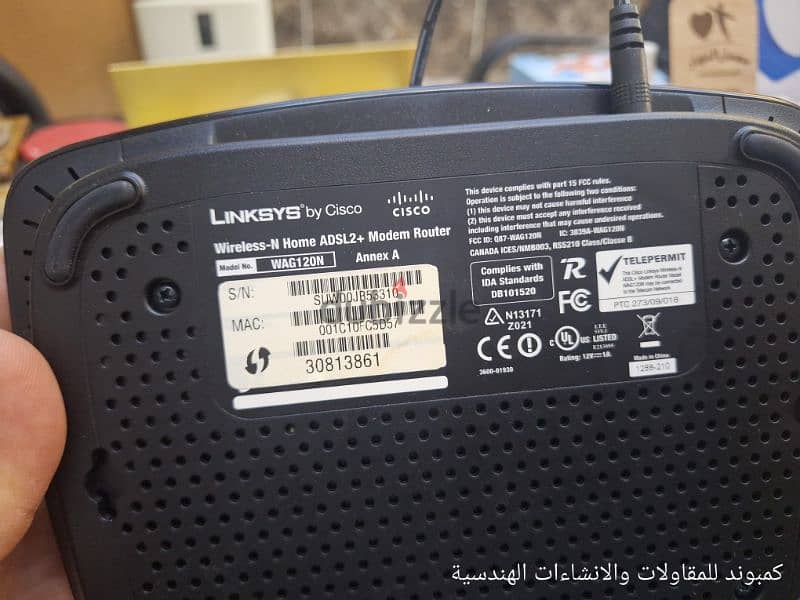 راوتر CISCO وارد الخارج جديد بحالة االزيرو 5