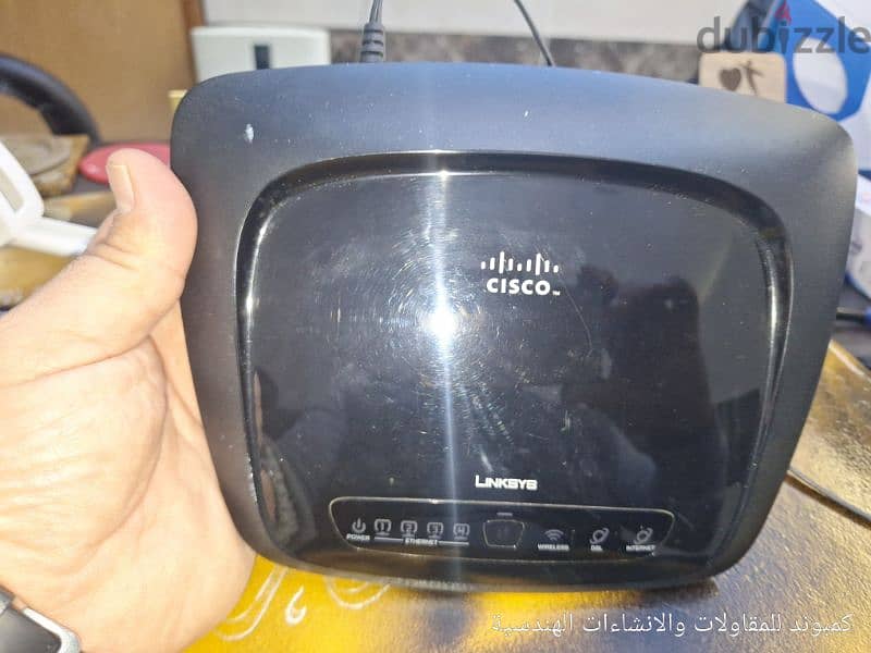 راوتر CISCO وارد الخارج جديد بحالة االزيرو 6