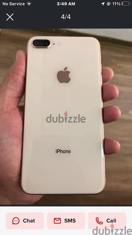 iPhone 8 Plus like new battery 76 اليوم فقط 2