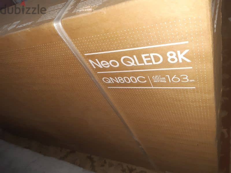 فرصه للبيع شاشة سامسونج جديدة افتحت للتجربة موديل  Neo QLED QN800C 8K 15