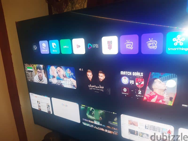 فرصه للبيع شاشة سامسونج جديدة افتحت للتجربة موديل  Neo QLED QN800C 8K 17