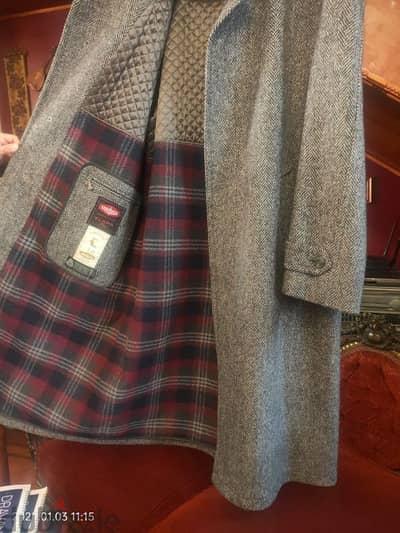 STEINBOCK Coat بالطو رجالي صنع النمسا لم يستخدم