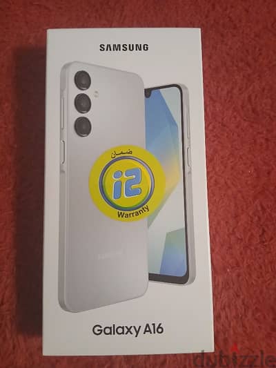 Samsung A16 128GB 6GB Ram sealed سامسونج متبرشم بالفاتورة ضمان محلى