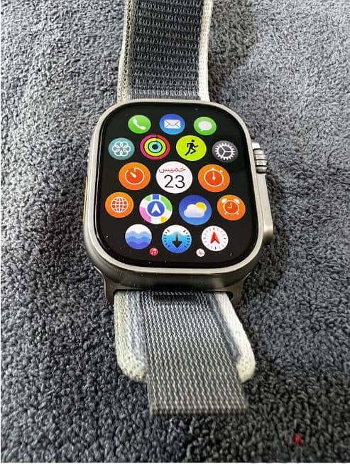 ساعة ابل الترا 49 مم Apple watch ultra like New 1