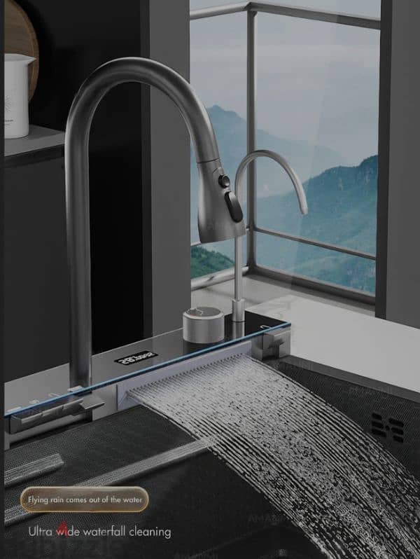 Premium Smart Sink 75 cm -  حوض مطبخ سمارت ٧٥سم 6