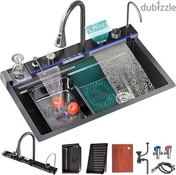 Premium Smart Sink 75 cm -  حوض مطبخ سمارت ٧٥سم 10