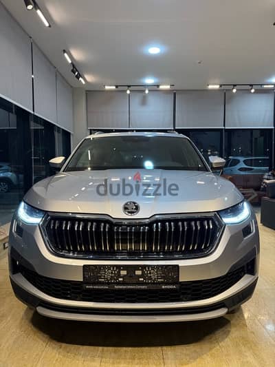 Skoda Kodiaq 2024/اسكودا كودياك كاملة اعلي فئة بضمان الوكيل