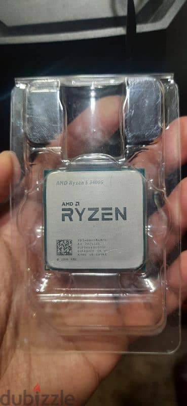 بروسيسر CPU RYZEN 5 3400G معاه ال Fan