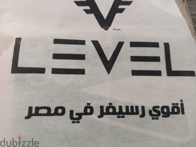 رسيفير LEVEL الوحش استخدام 4 شهور بالعلبه والضمان والشنطه 2