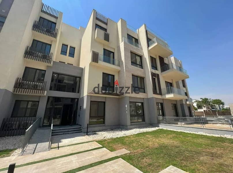 For sale in New Heliopolis, 183m apartment with  private garden, interest-free installments over the longest payment period 0