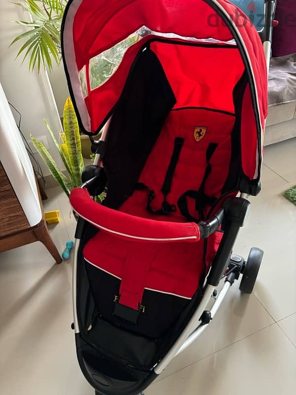 Baby stroller ferrari used 2