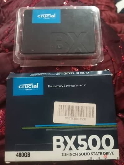 SSD Crucial 480GB شبه جديد