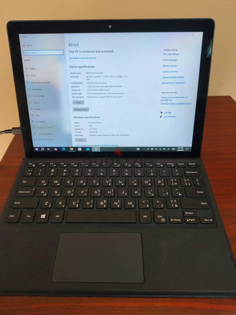 Dell Latitude 5285 2-in-1 FHD 12.3in Touch Laptop PC 0