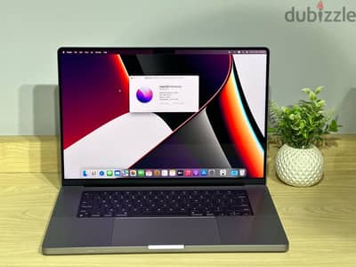 Macbook Pro M1 Pro 2021 16 inch فى ضمان ابل