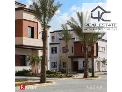 Villa Town house Middle 225 m 4 bedrooms landscape view for sale in Azzar 2 Compound with down payment 12,000,000  and installments in the market