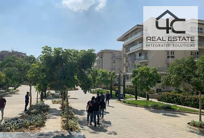 For sale, a 133 sqm, two-room apartment, fully finished, READY TO MOVE , with the lowest down payment and installments, in Market View Landscape Prime 0