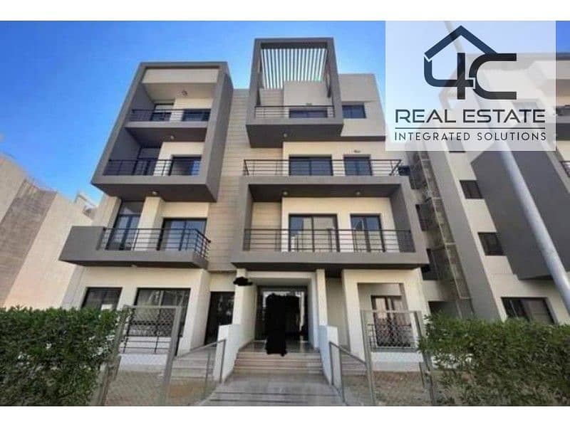 Ready to move apartment bua 125 m 2 bedroom prime location for sale with fully finished without Ac's in fifth square compound 0