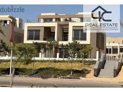 Villa twin house 238 m 4 bedrooms with down payment and installments on landscape view for sale in Hyde Park Compound including maintenance and club