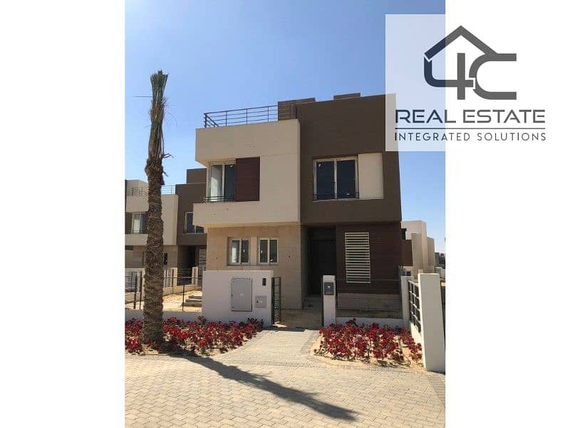 Standalone 295m For Sale In Palm Hills New Cairo  With The Lowest Down Payment, Prime location and view Landscape 0