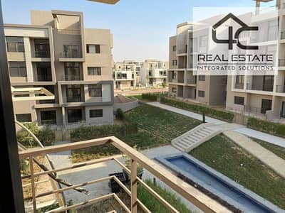 Apartment finished with air conditioners and installments in the Fifth Settlement, directly on the 90th Street, 136 m