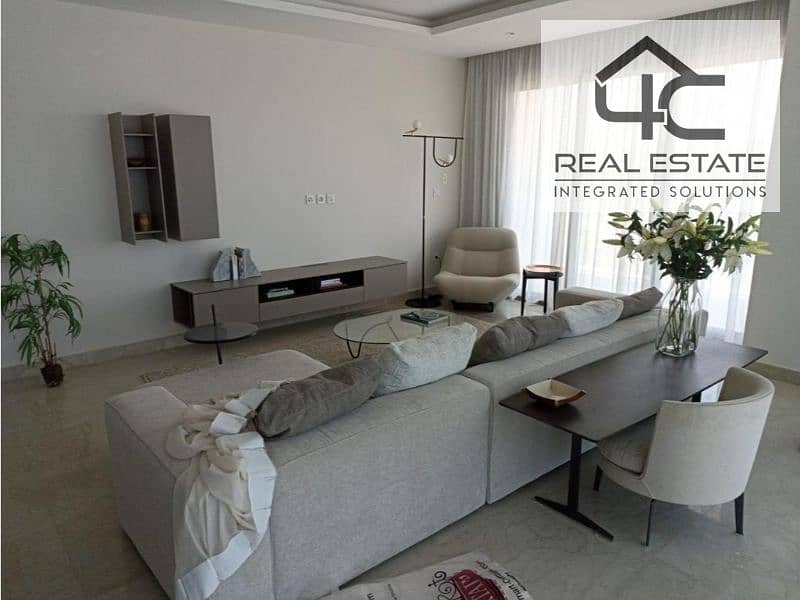 Apartment for sale in fifth settlement open view 146 m 2 bedrooms fully finished with ac/s with down payment and installments in Zed East Compound 0