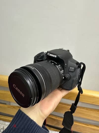 canon 650D + lens 18-135 mm