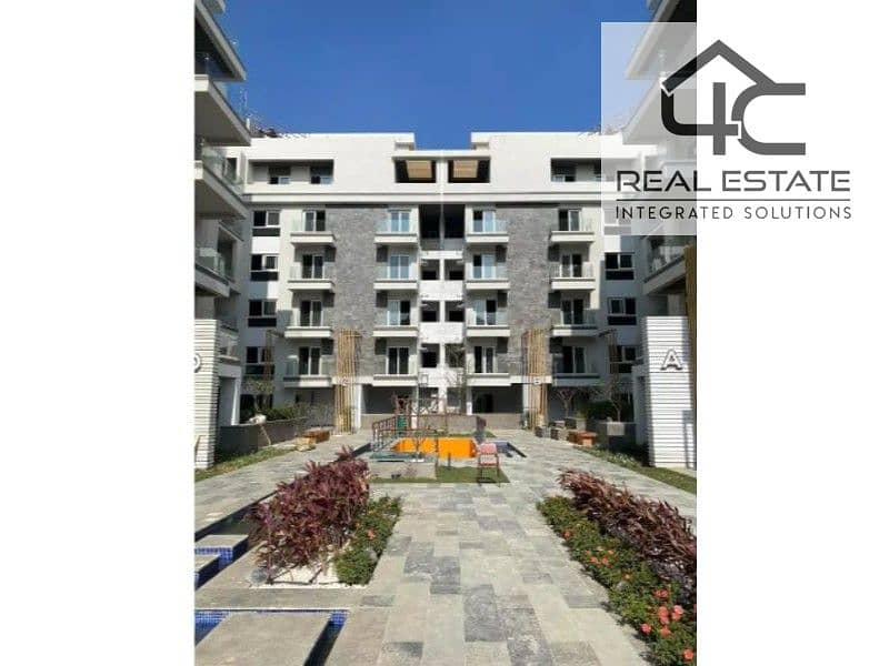 For sale apartment with garden ready to move at the lowest price in the market prime location In Mountain View I-City 0