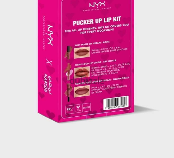 NYX Pucker up lipkit 1