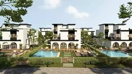 Resale stand alone villa at east with Al Ahly Sabbour - New Cairo facing North directly with garden 288meter 190sqm BUA