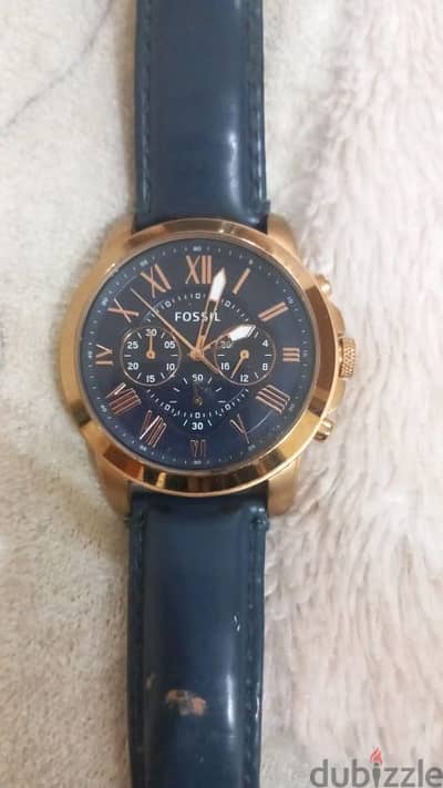 fossil rose gold