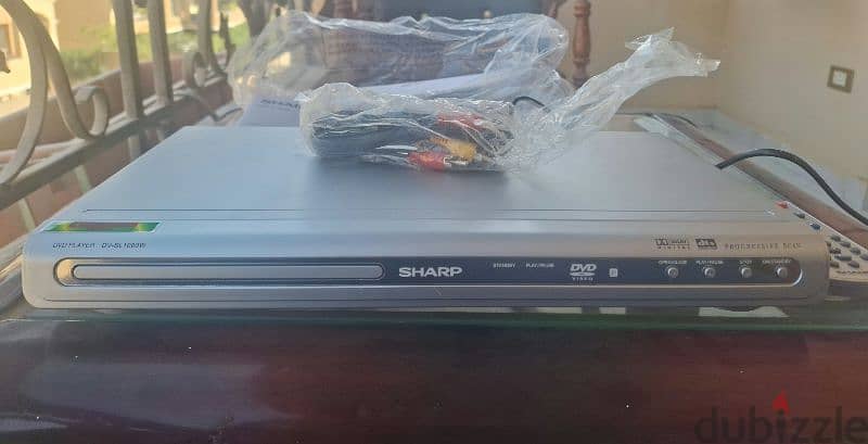 SHARP DVD CD PLAYER مشغل أقراص شارب أصلي جديد 5