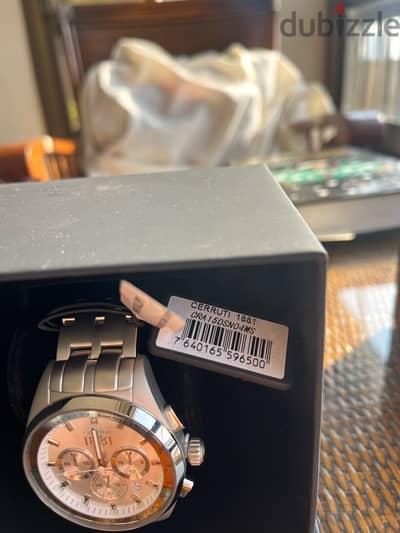 Untouched New Cerruti 1881 Watch - Silver SS