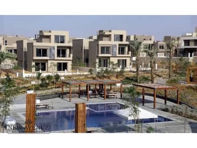 Delivered apartment corner with garden in palm hills new cairo