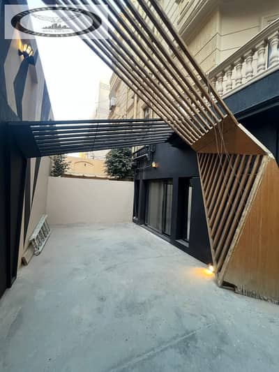 Duplex for rent, residential or administrative, in the Banafseg settlement, in front of Waterway, on Mohamed Naguib axis  Private entrance  Ultra supe