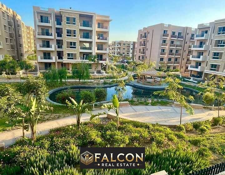 For sale a 2-bedroom apartment 120 sqm in front of Madinaty minutes from Cairo Airport and the Fifth Settlement 0