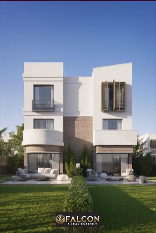 Townhouse 165m fully finished in Mostakbal City by Tatweer Misr, installments up to 10 years 0